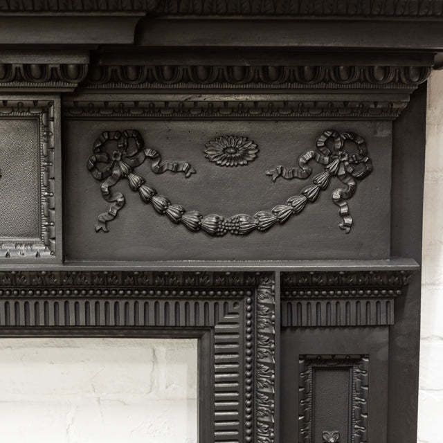 Antique Cast Iron Fireplace Surround photo for sale