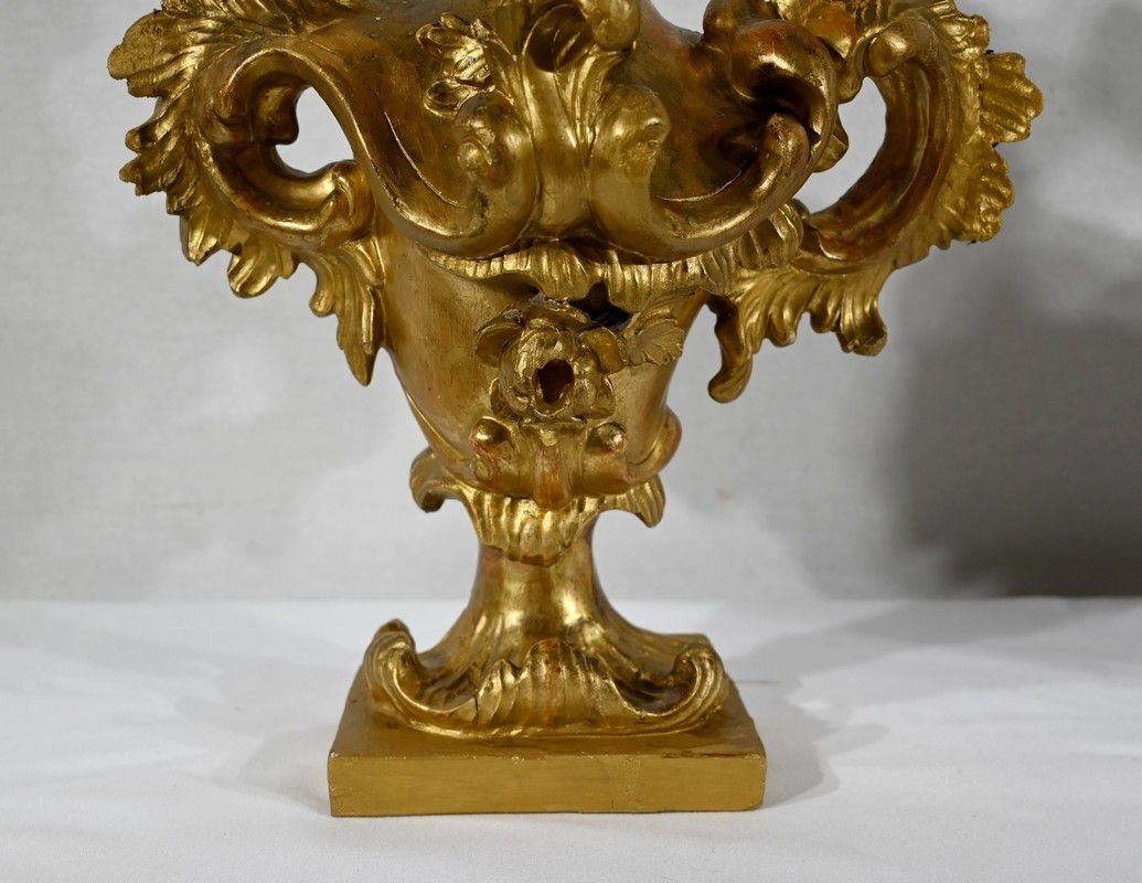 Florentine Fire Pots In Golden Linden   Late 18th Century photo buy