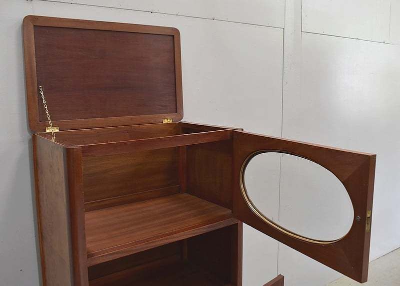 photo furniture Art Deco Furniture In Thuya Burl Veneer   20th Century