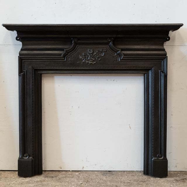 Antique Cast Iron Fireplace Surround photo for sale