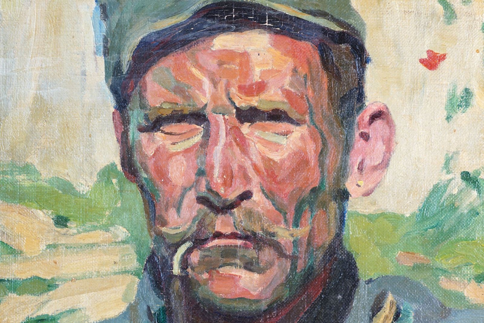 Hugo Von Bouvard, Portrait Of Wilhelm Reckler 1917 photo Art