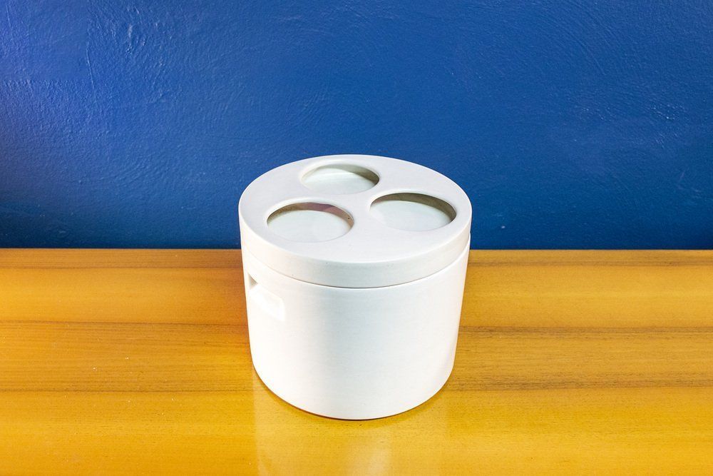 Sartori Nove Ceramic Vase Or Container, Italy, 1960s