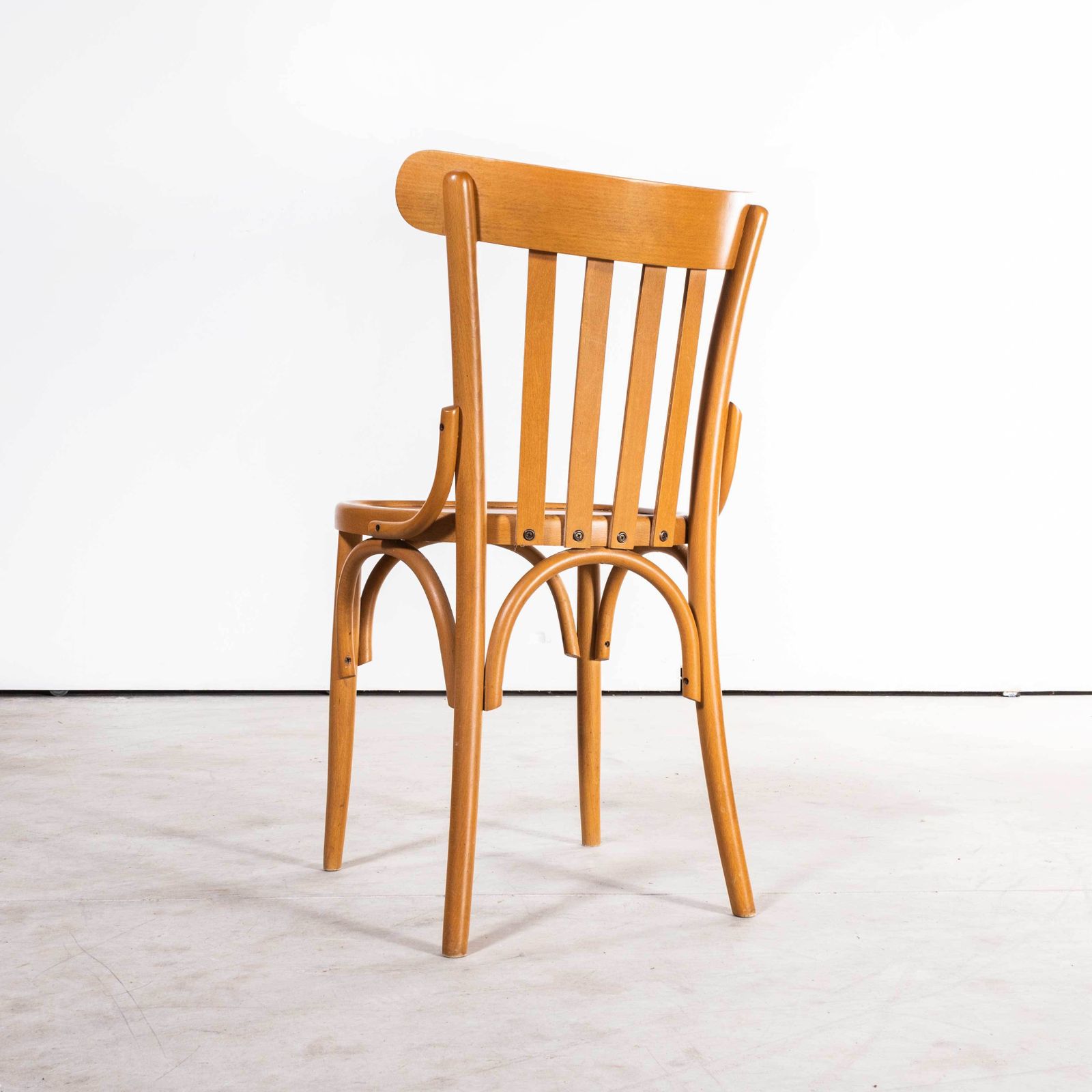 1970’s Bentwood Honey Beech Bentwood Dining Chairs – Set Of Fifteen photo vinterior