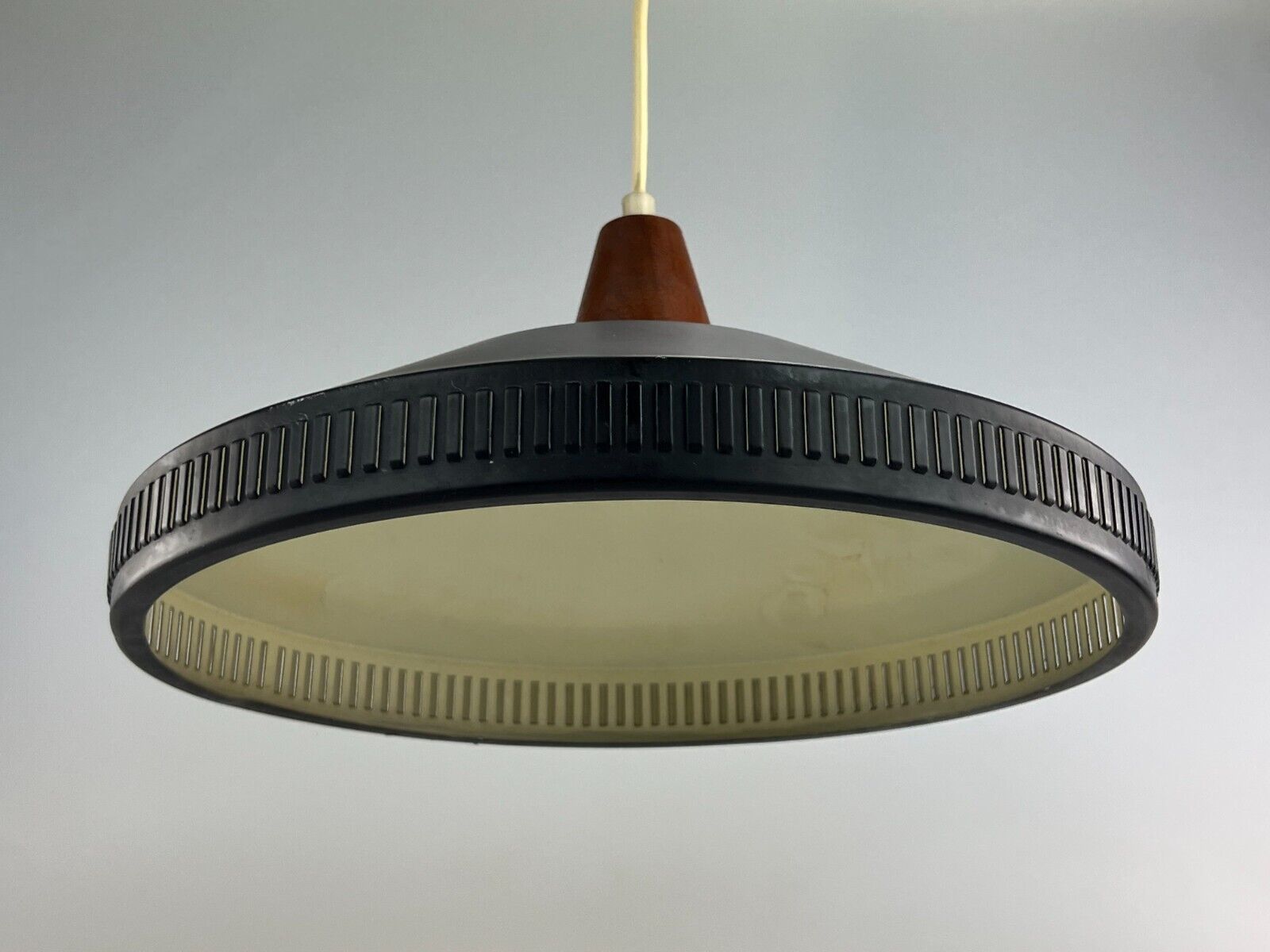 60s 70s Lamp Light Ceiling Lamp Hanging Lamp Sheet Metal Space Age Design photo Lighting