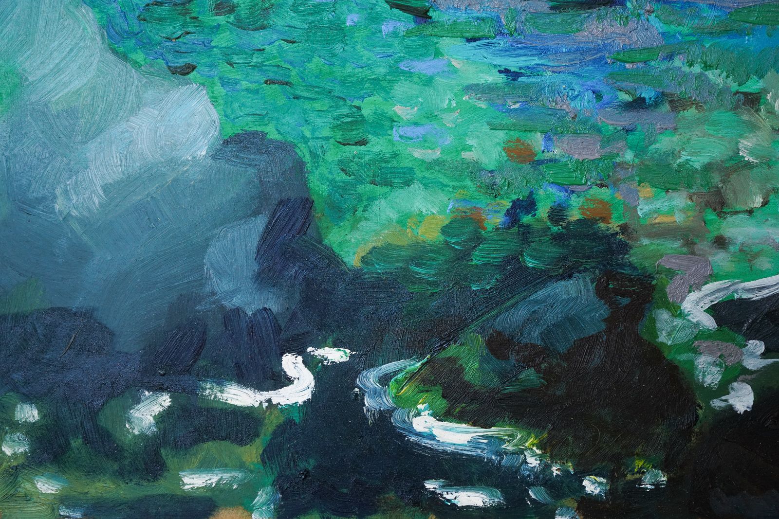 Fosca Bay   Costa Brava   En Plein Air Oil Study photo 305.0