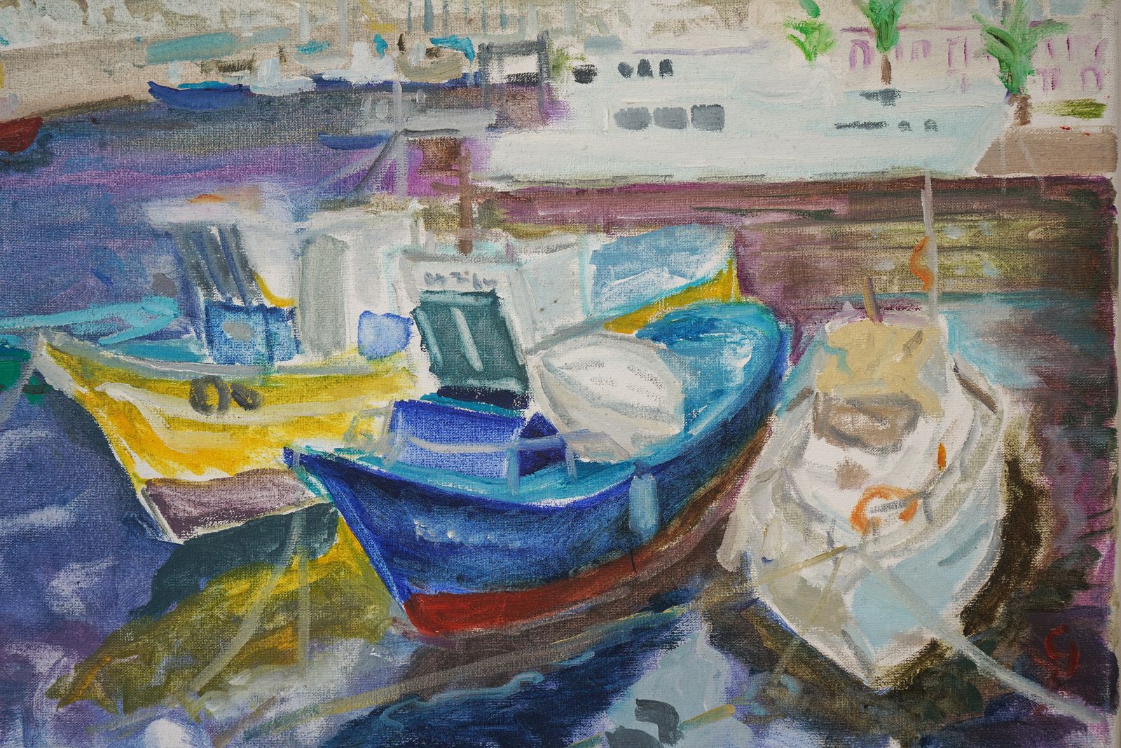 Puerto De Mogán   Gran Canaria   Fishing Boats photo furniture