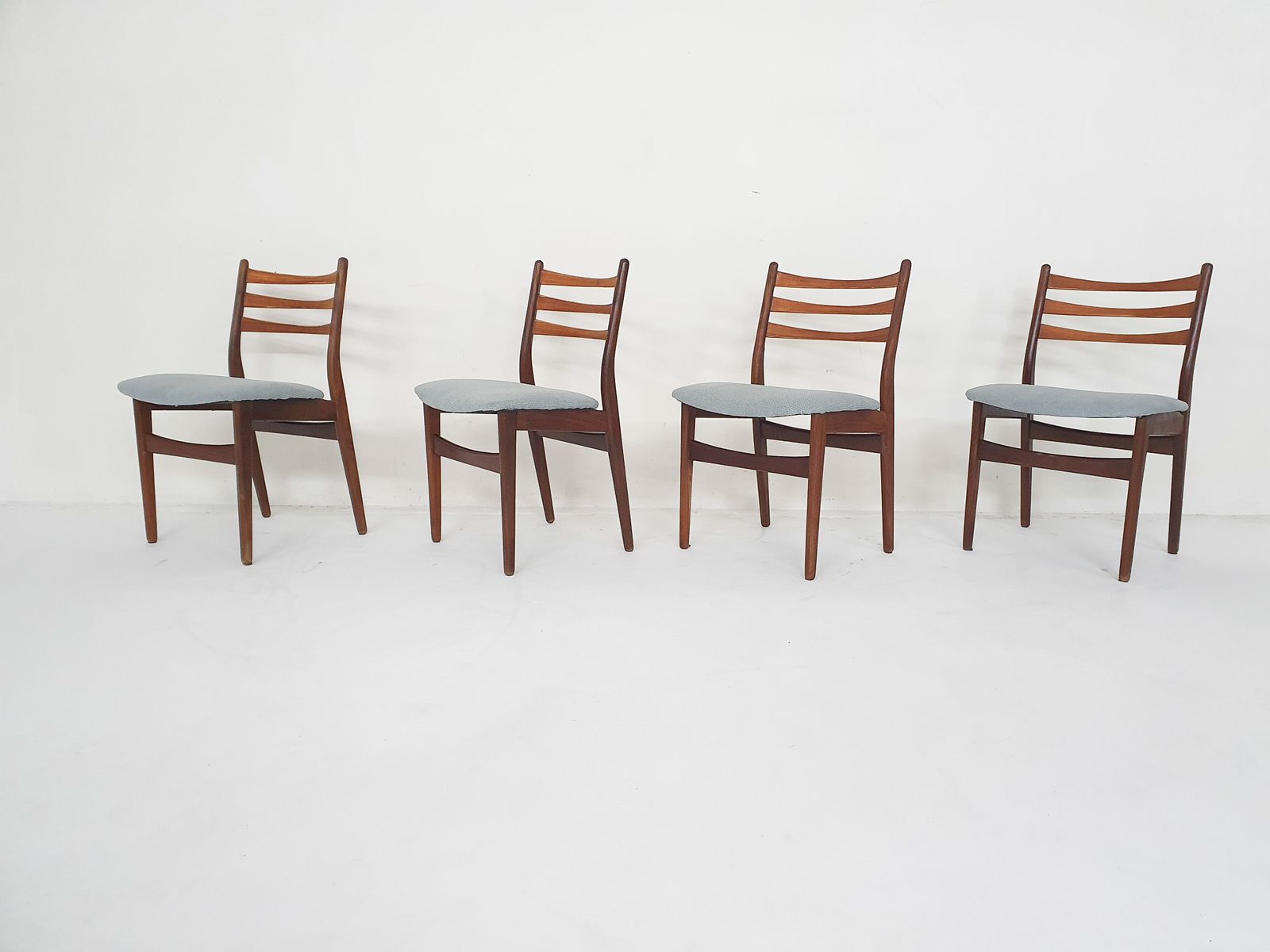 Set Of Four Dining Chairs By Topform, The Netherlands 1960's photo furniture