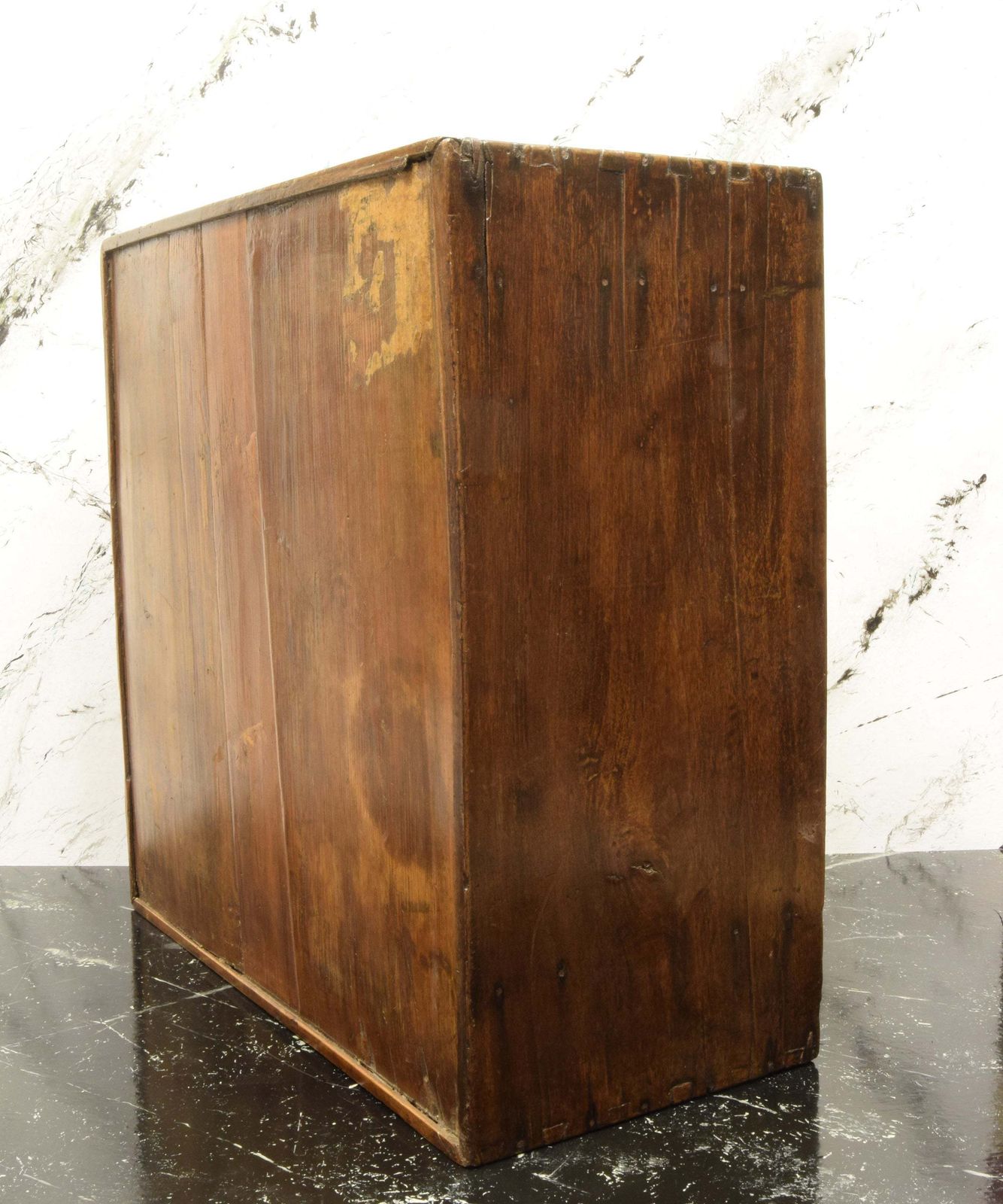 Mid 19th Century Chinese Camphor Wood Spice Cabinet photo 425.0