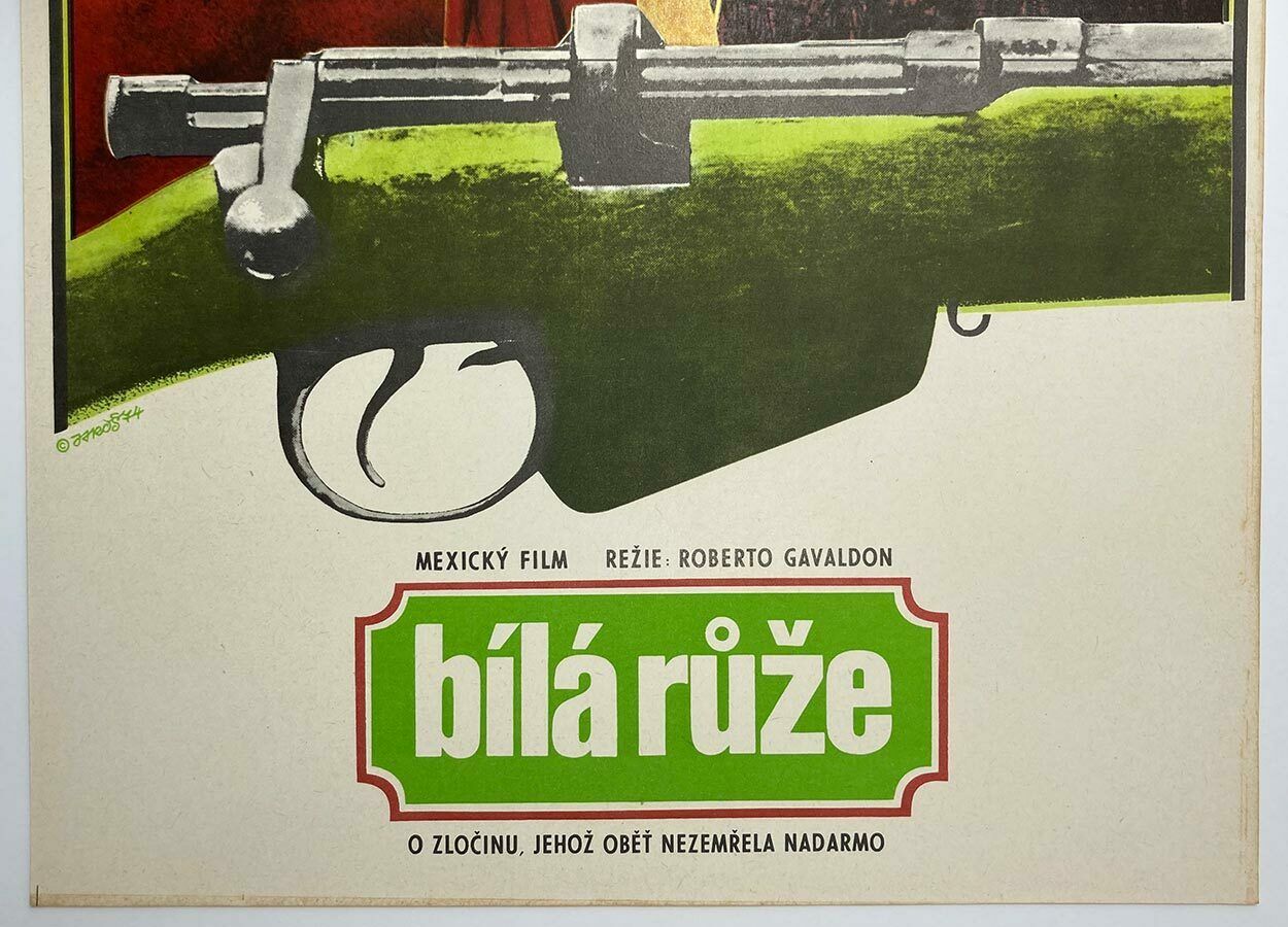 Movie Poster, White Rose, Alexej Jaroš, 1974 photo 64.0
