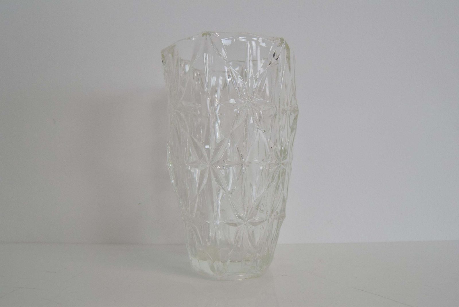 Mid Century Vase, Bohemia,1950's. photo vintage