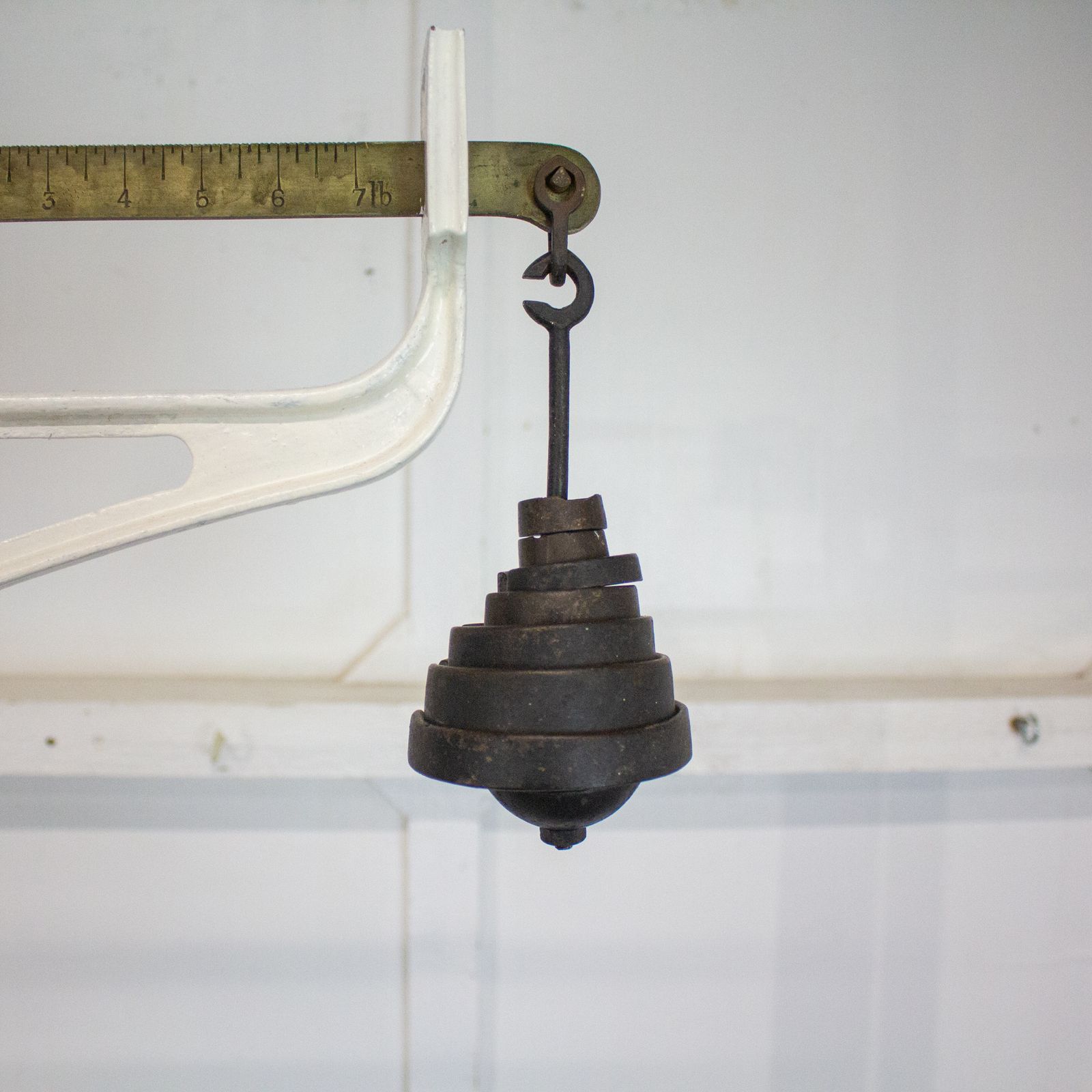Antique Cast Iron Doctor's Weighing Scales photo Home Decor