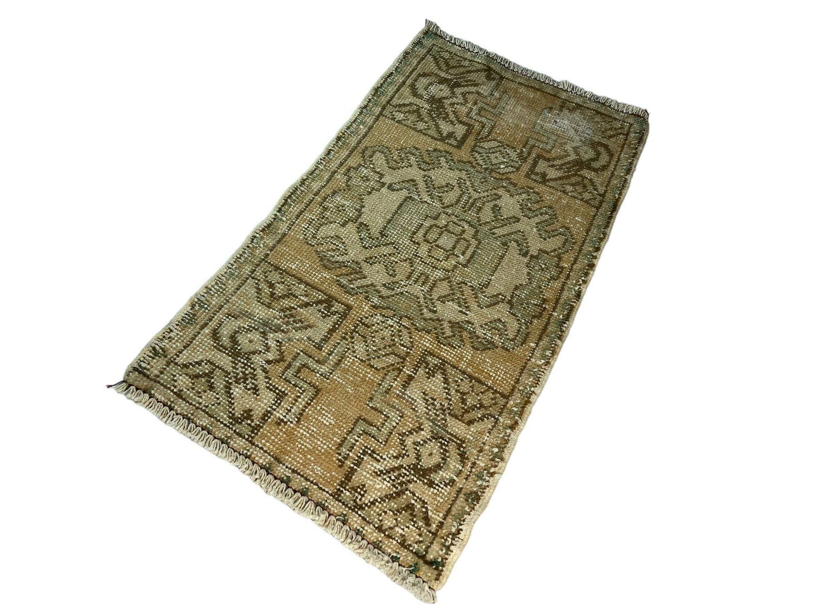 Traditional Turkish Anatolian Rug , Vintage Anatolian Turkish Rug 91 X 51 Cm photo Textiles
