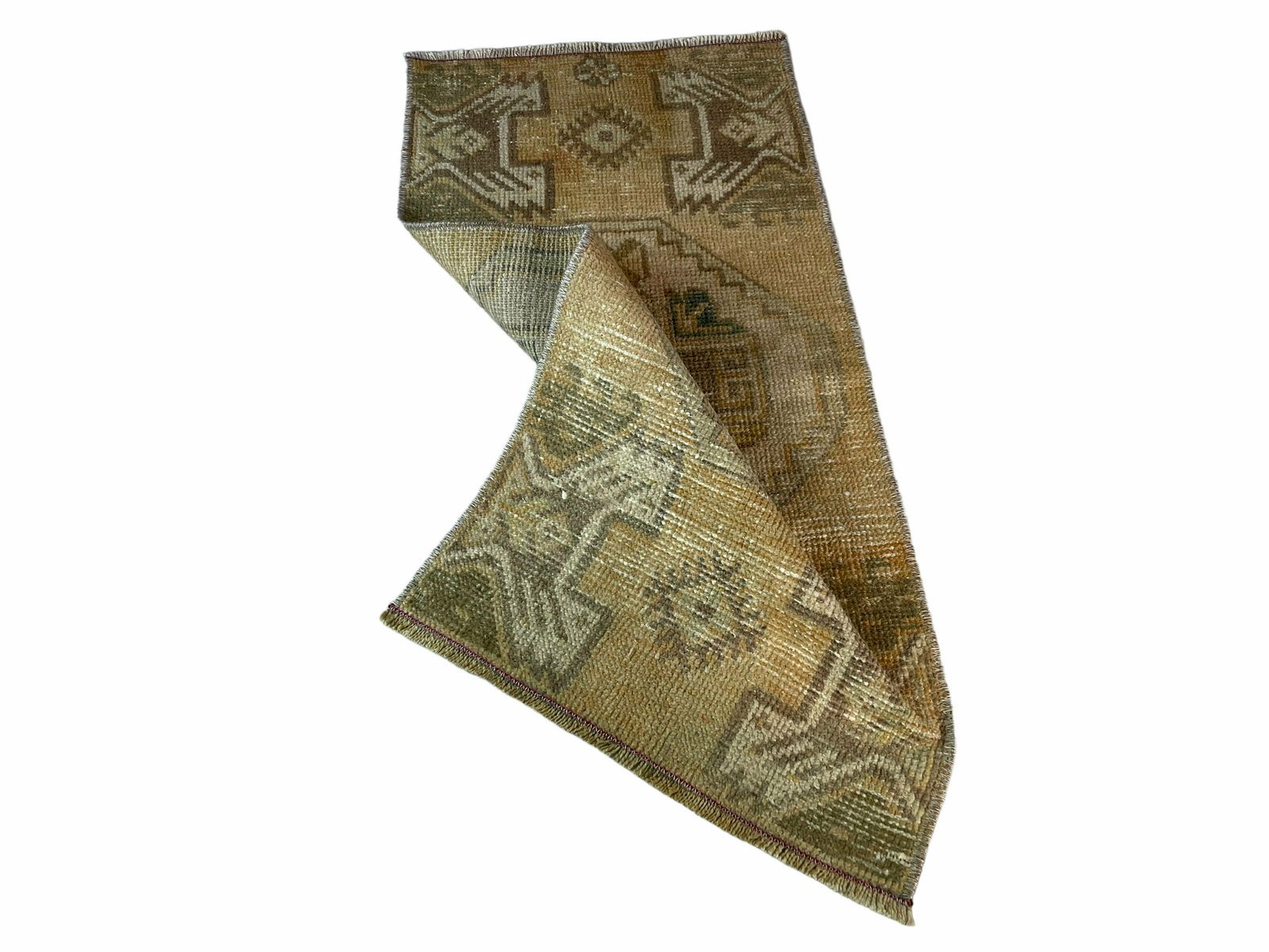 Traditioneel Turks Anatolisch Tapijt, Vintage Anatolisch Turks Tapijt 90 X 41 Cm photo buy
