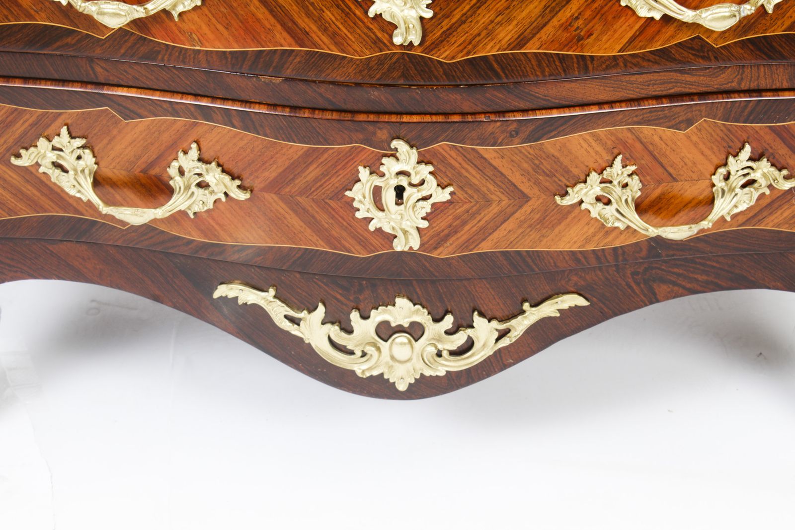 Antique French Louis XVI Marquetry Commode Chest Circa 1790 18th C photo vinterior