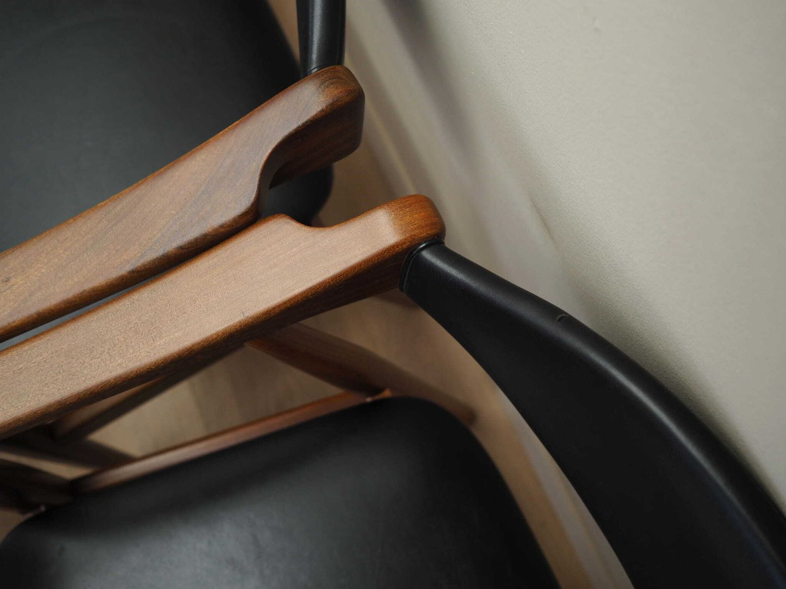 photo vinterior Set Van Zes Teakhouten Stoelen, Deens Design, Ca. Jaren 1970, Fabrikant: Farstrup Møbler