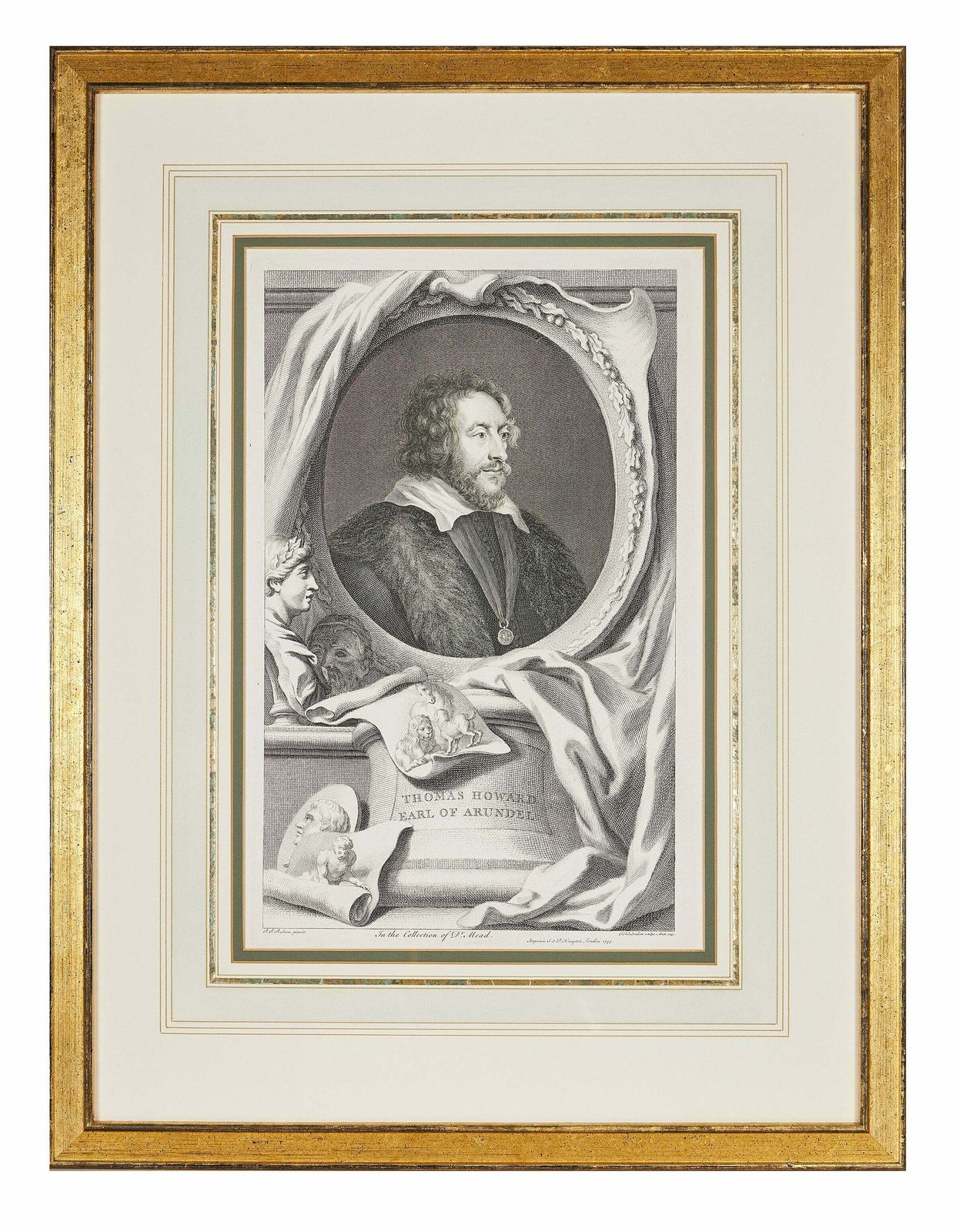 A Group Of 18th Century Portraits photo Art