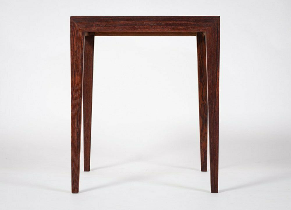Danish Side Table In Rosewood By Severin Hansen For Haslev Møbelsnedkeri, 1950s photo Furniture