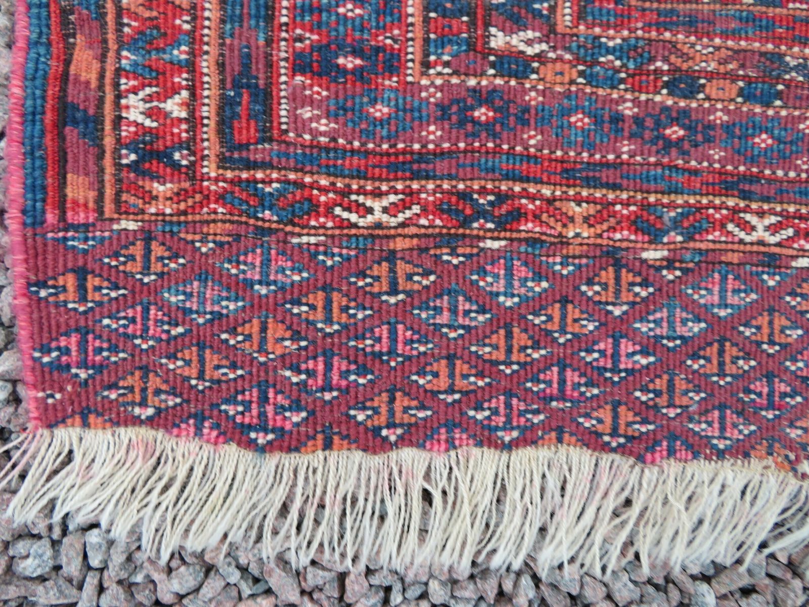 599.0 Antique Tekke Turkmen "Wedding Dowry" Rug. Circa 1880.135cm X 128cm. photo