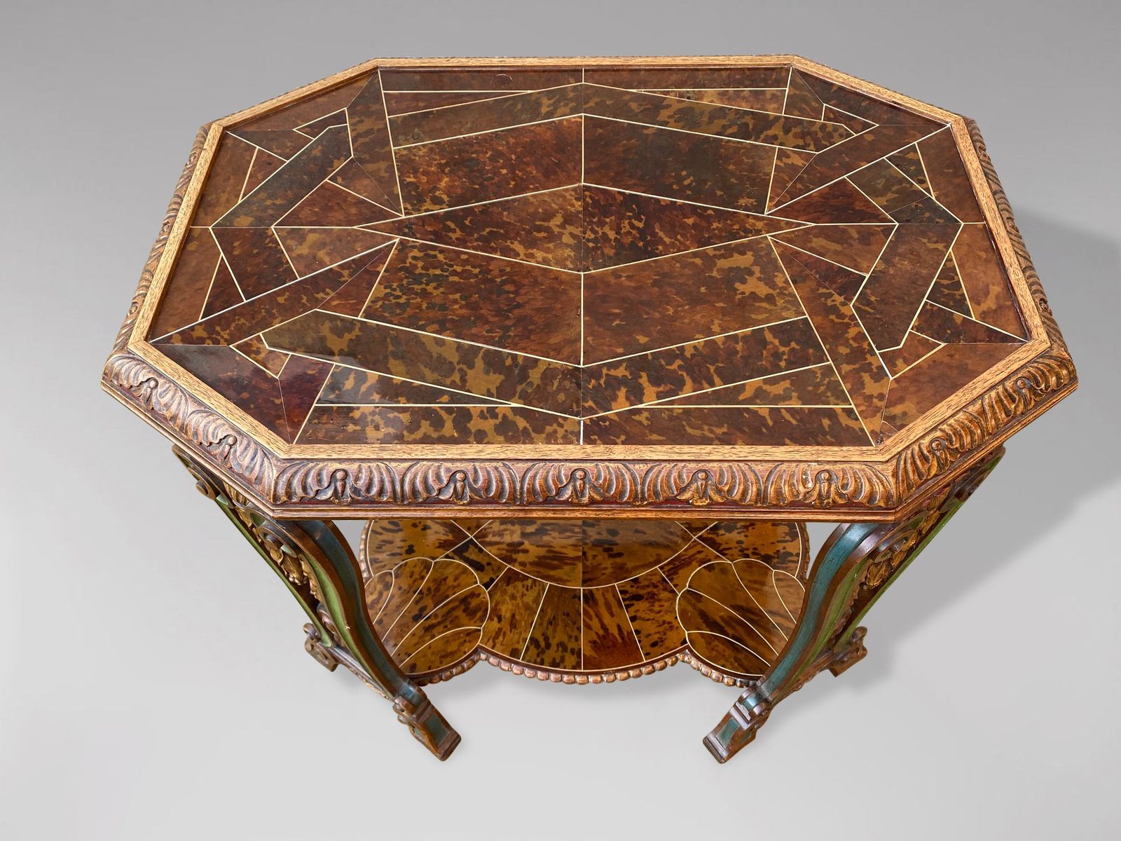 20th Century Art Deco Walnut Occasional Table By Maison Franck In Antwerp photo furniture