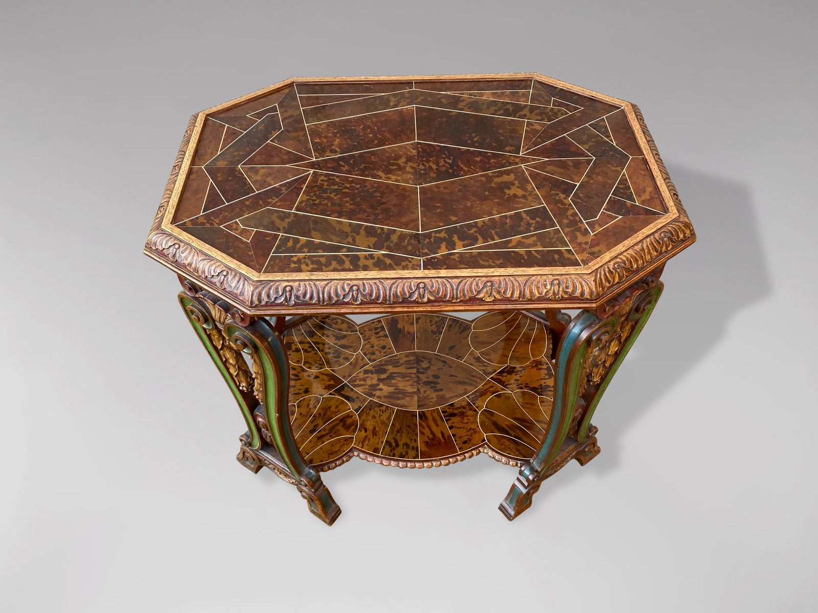 20th Century Art Deco Walnut Occasional Table By Maison Franck In Antwerp photo buy