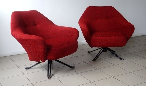 Osvaldo Borsani (1911 1985) P32 Armchairs