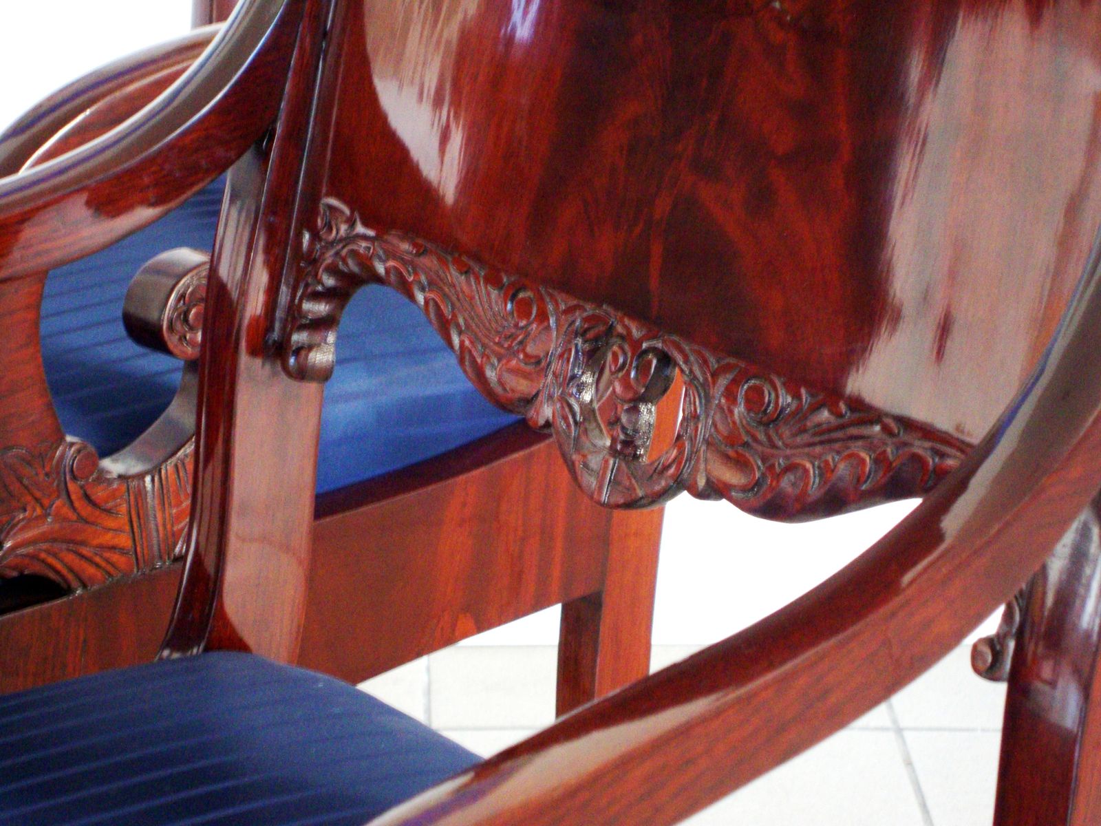Mahogany Chair Set  Beginning 19th Century, Mahogany, 85x54x50 Cm photo furniture