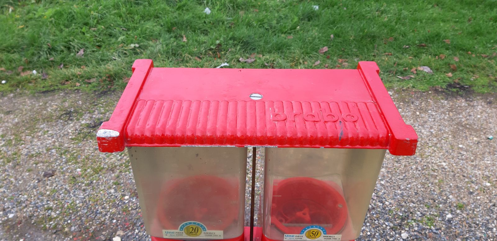 Candy Dispenser Brabo, 1950s, Galvanized Metal photo buy