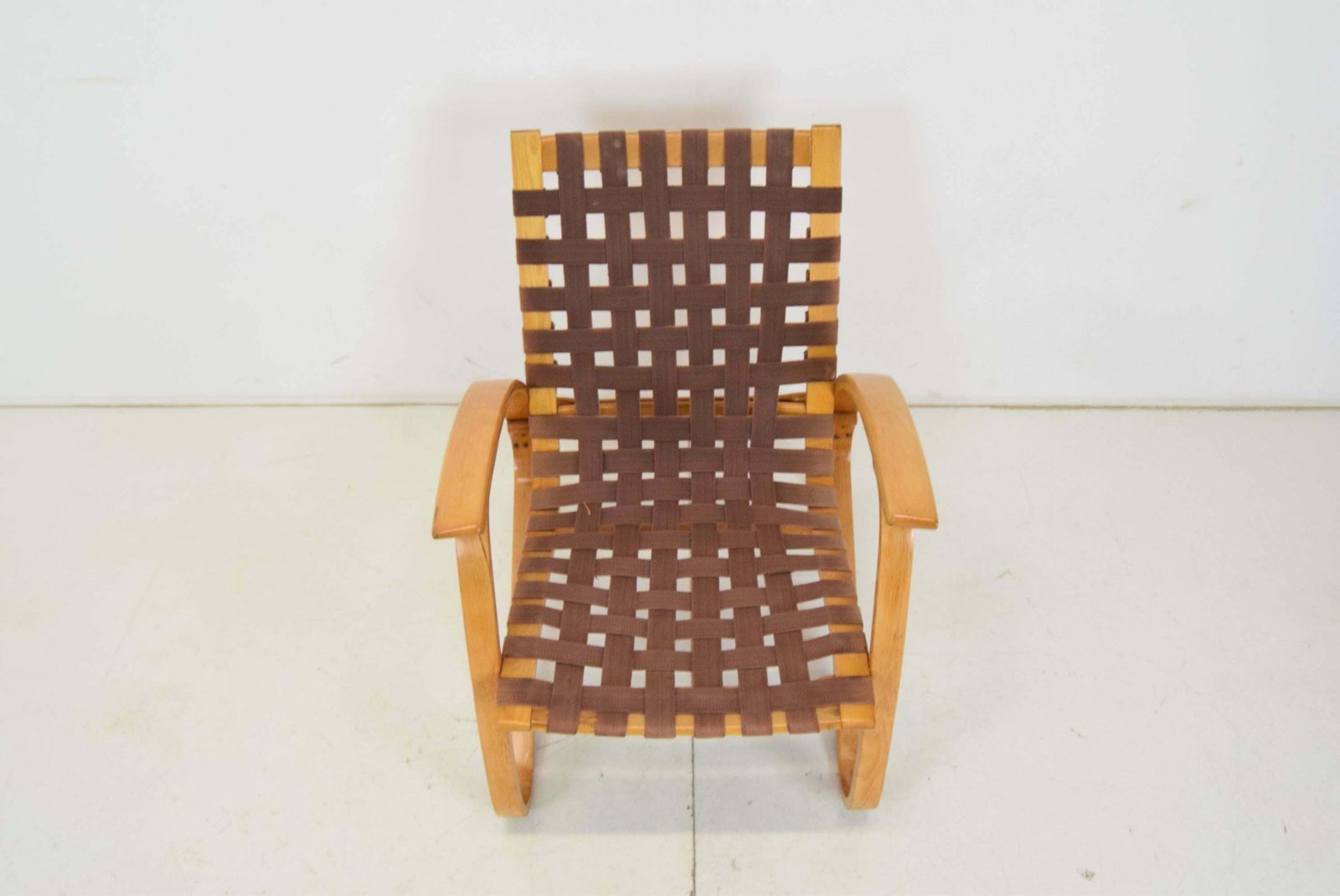 Bent Beechwood Armchair,Design Jan Vaněk,1930's. photo 1539.0
