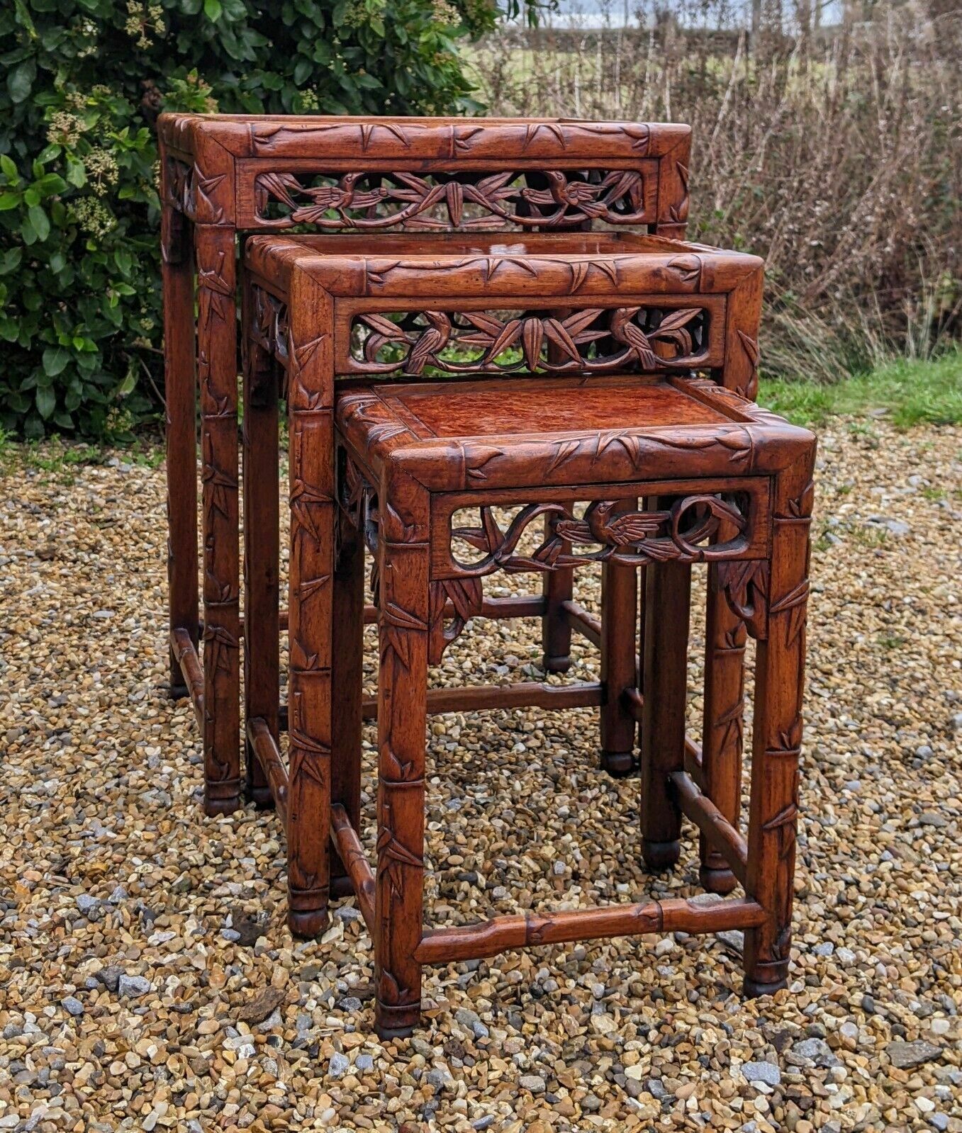 Chinese Huanghuali Nest Of Tables