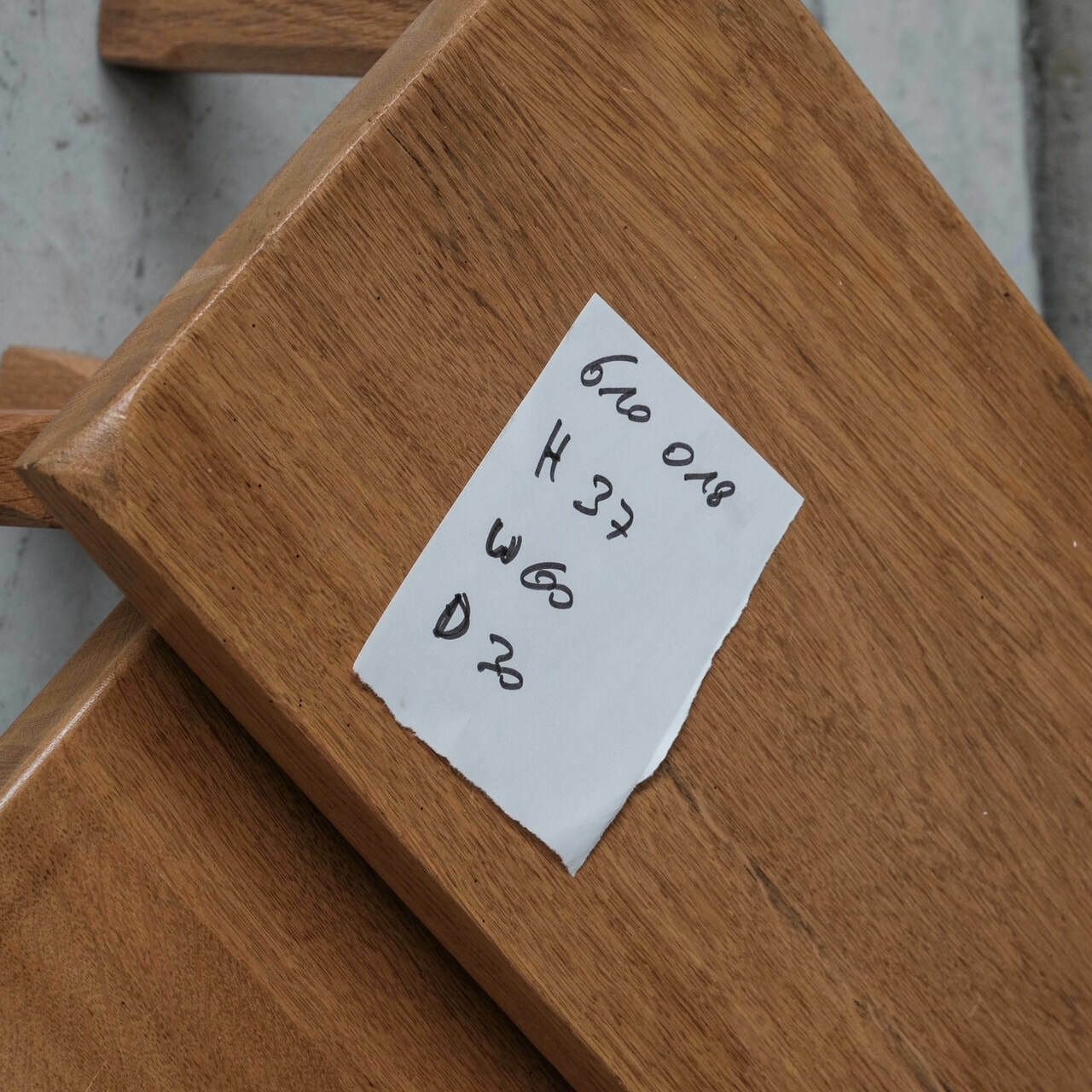 Set Of Three Mid Century Blonde Oak Nesting Tables photo 325.0