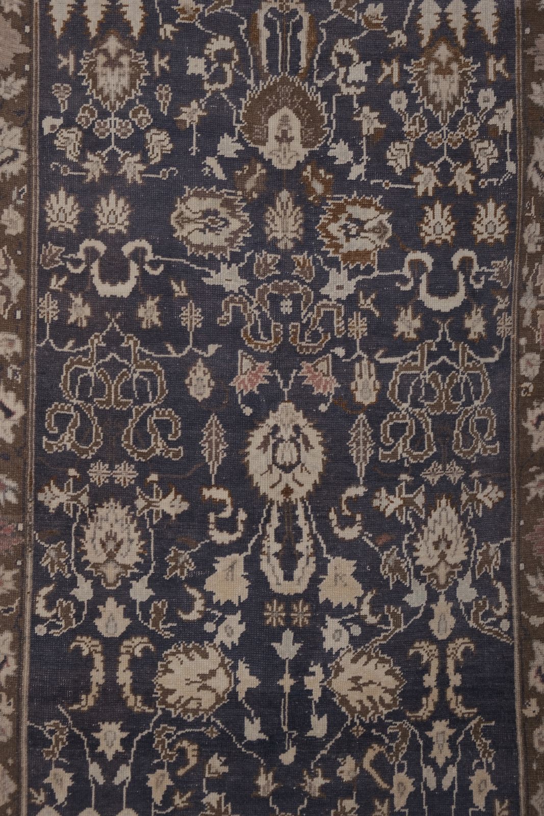 Handmade Floral Vintage Turkish Karapinar Rug 4'3'' X 7'2'' photo for sale