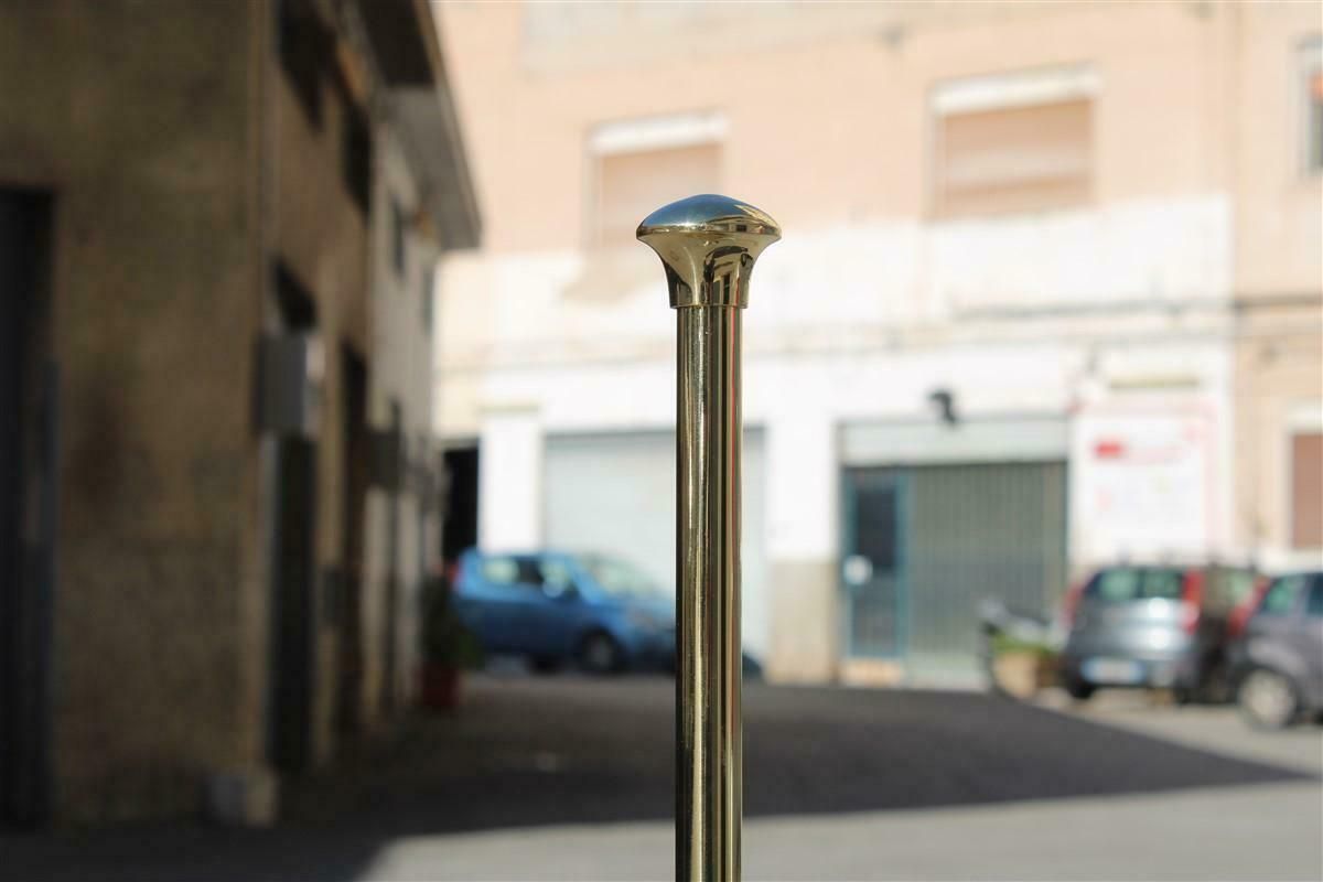 Round Italian Gueridon Made In Italy 1970 Brass And Glass photo buy