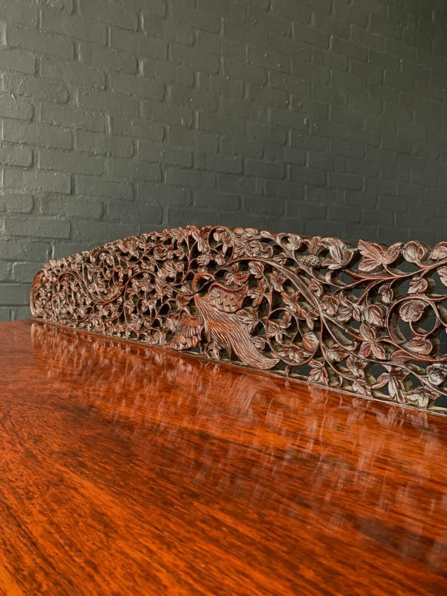 Magnificent 19th Century Anglo Indian Rosewood Console Table photo 4499.0