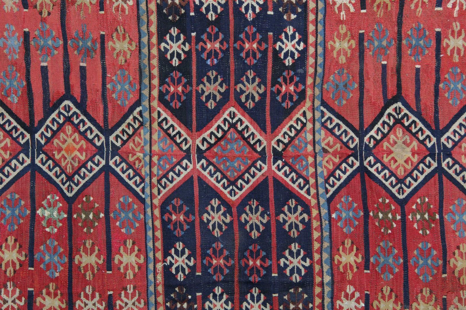 Turkish Rugs, Antique Rugs Kilims From Konya, Handmade Carpet Kilim Rug photo 7000.0