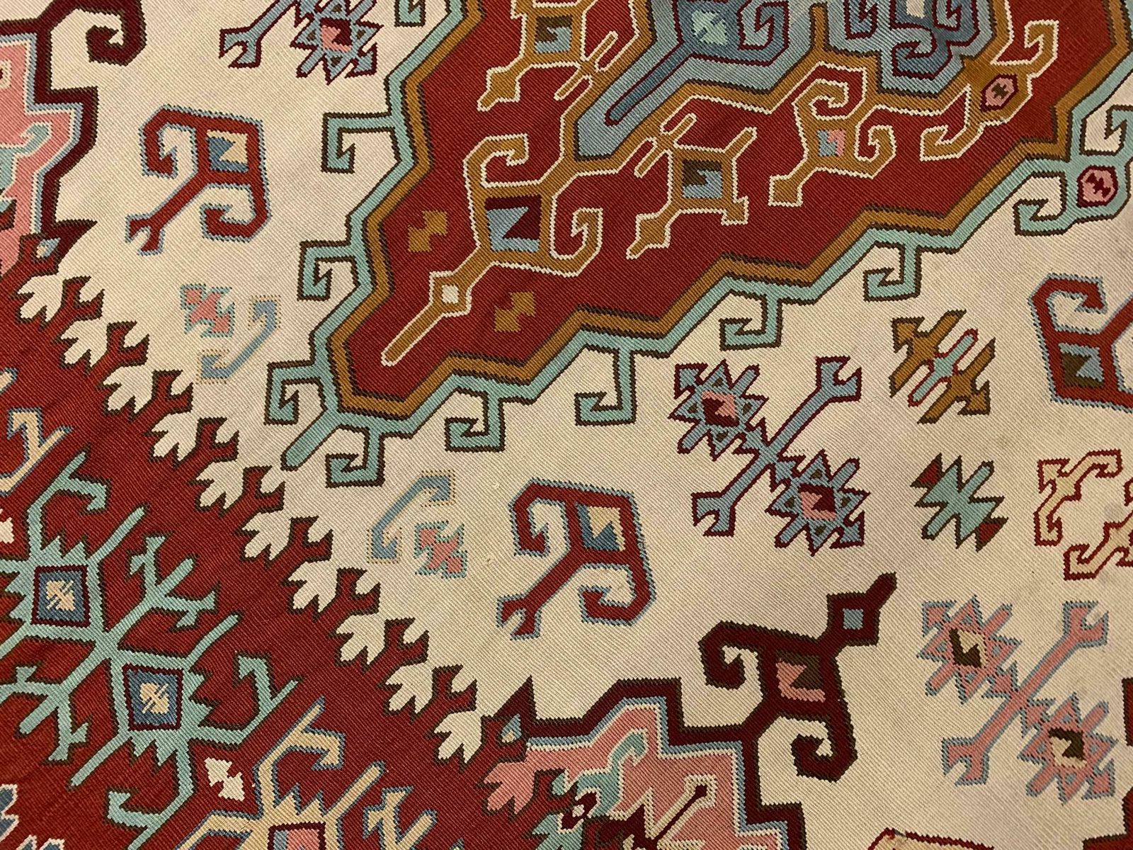 Rare Antique Kilim Handwoven Pirot Serbian Rug photo Textiles