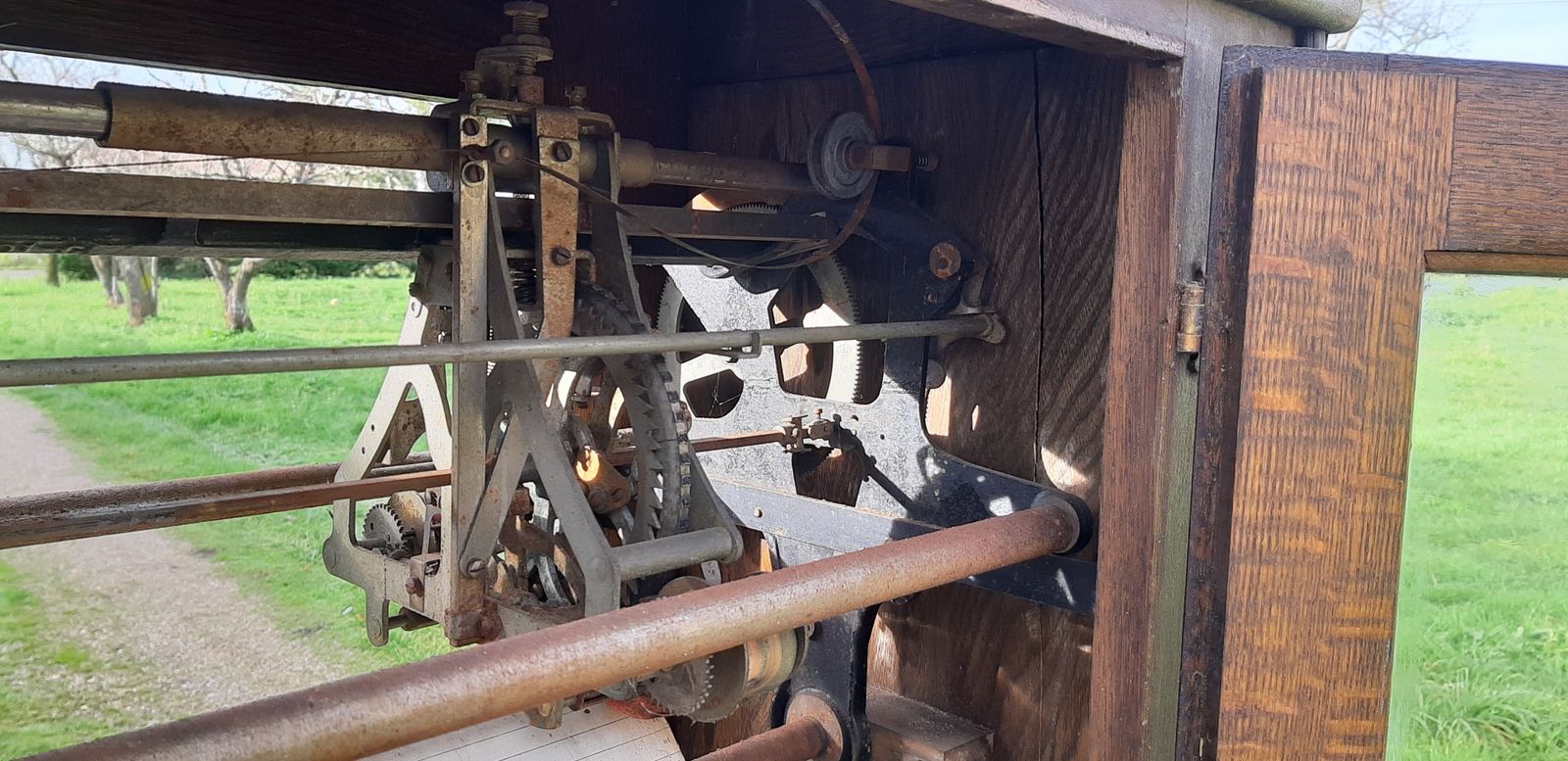 photo buy Itr 1911 Factory Clock, 1910s, Cast Iron