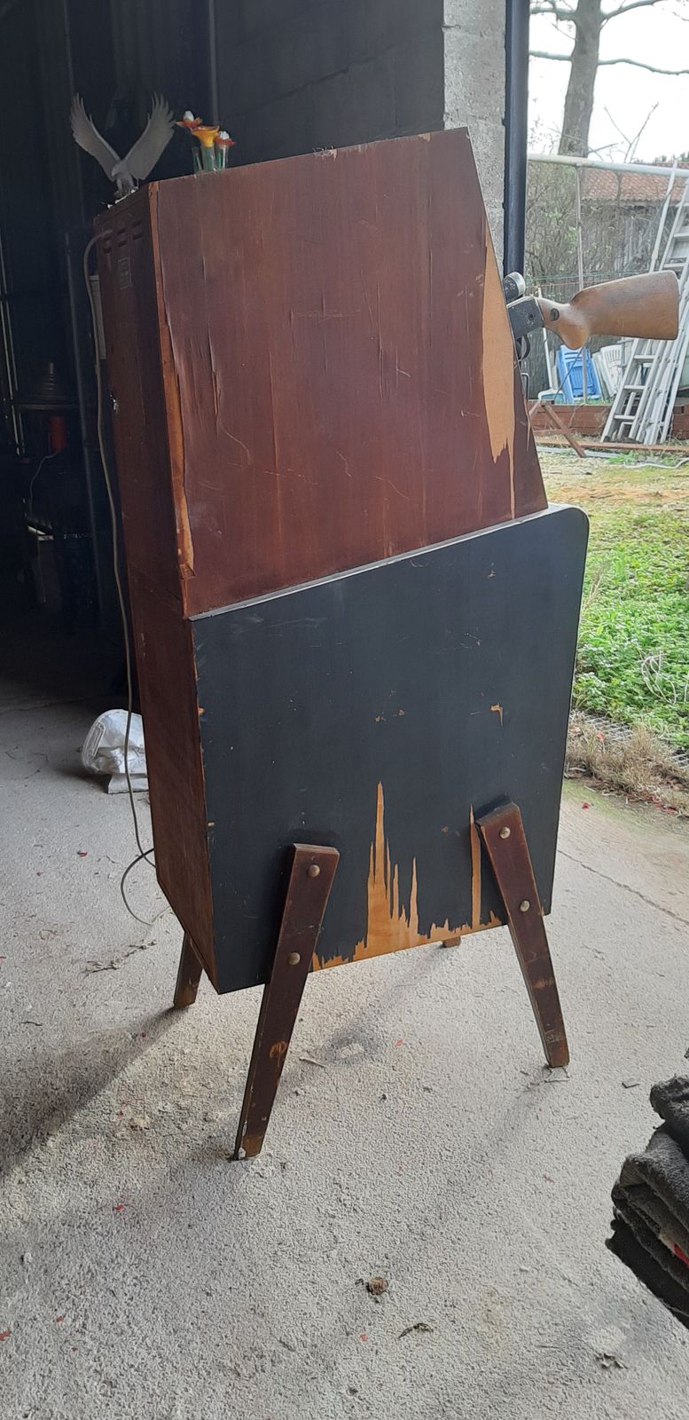 photo vintage Jdo Prazision Schützenstand Arcade Shooter From The 60s