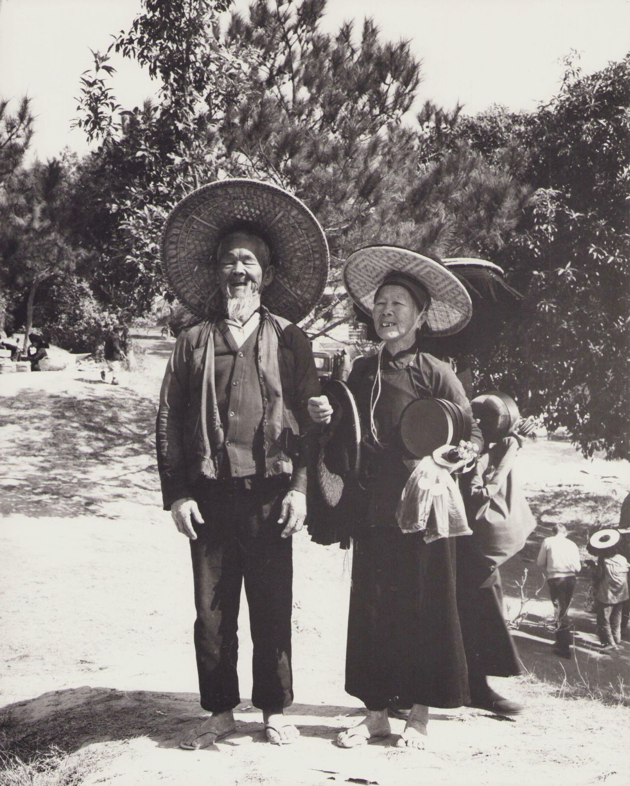 Hanna Seidel Hong Kong, Couple, Black And White Photography, 1960s