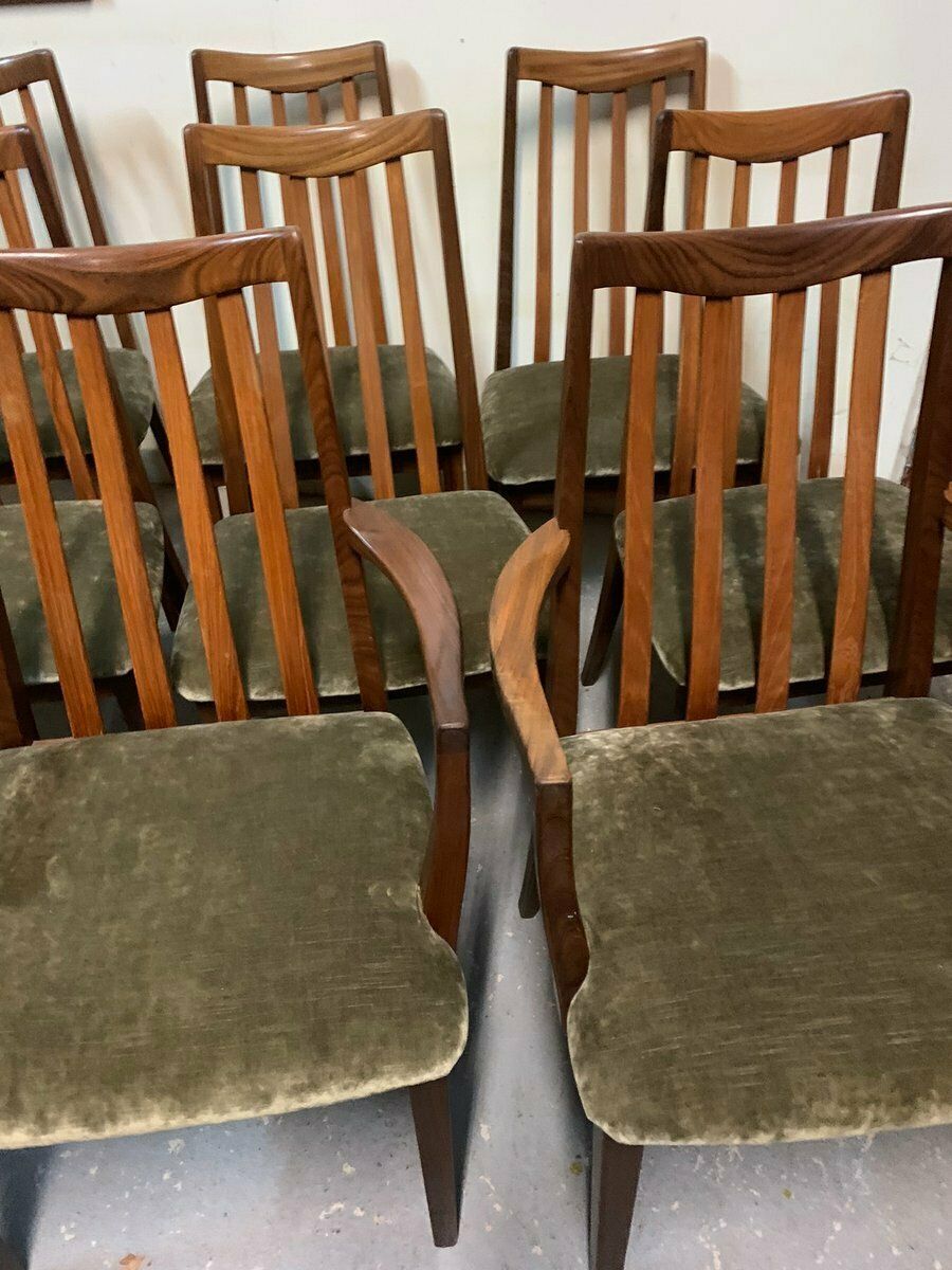 Dining Chairs By Victor Wilkins For G Plan 1970s Set Of 8 photo buy