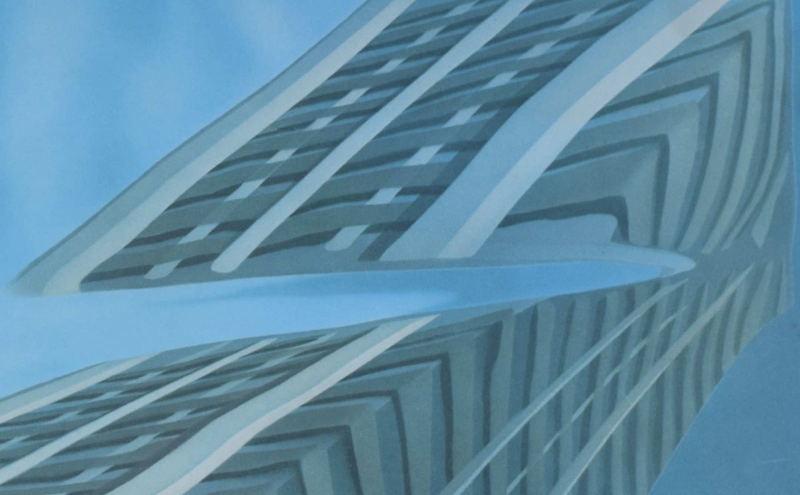 Knightsbridge Barracks, Hyde Park 1970s Screenprint By Brendan Neiland photo for sale