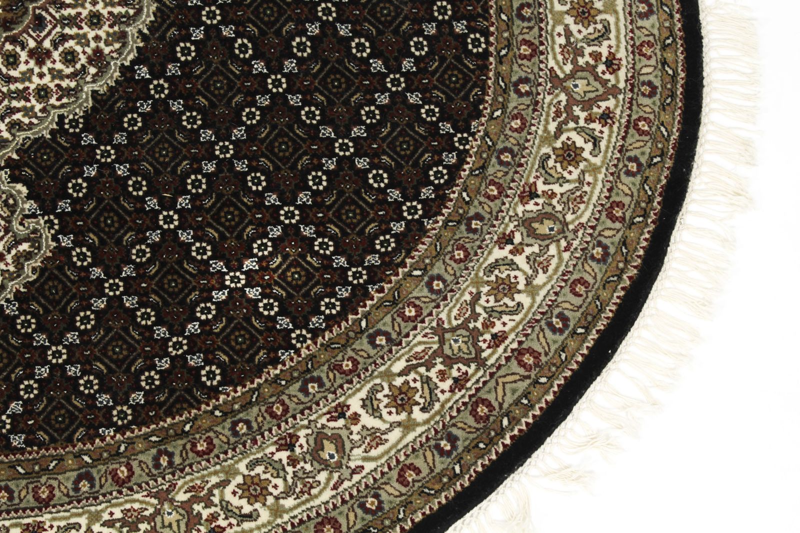 photo for sale Vintage 100% Wool Indian Rug Carpet 149cm 20th Century
