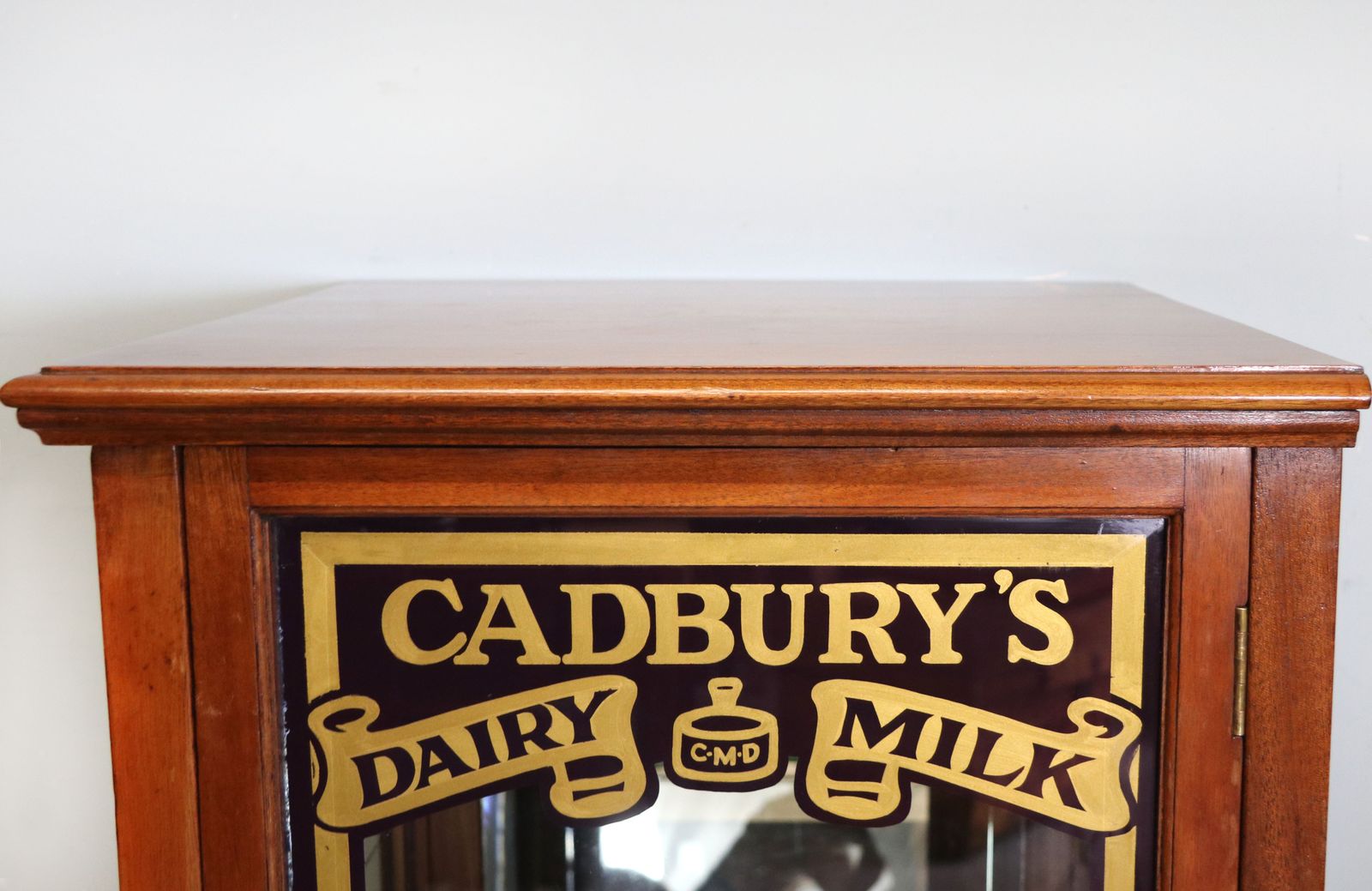 photo for sale A Lovely Early To Mid 20th Century Glazed Side Cabinet.