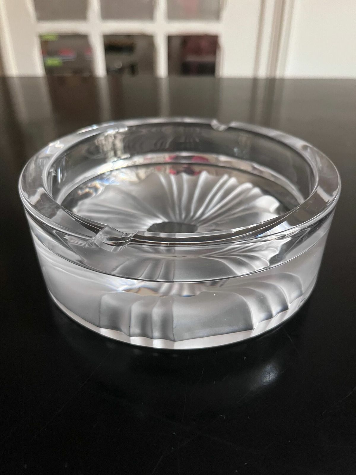 Daum Crystal Ashtray, 1970s, Vintage photo for sale