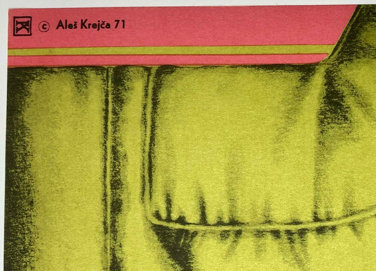 Movie Poster, Thank You All Very Much, Aleš Krejča, 1971 photo 65.0