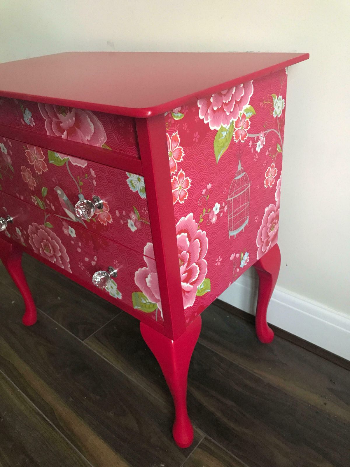 Upcycled Spray Painted Chest Of Drawers   Finished To Order photo vintage