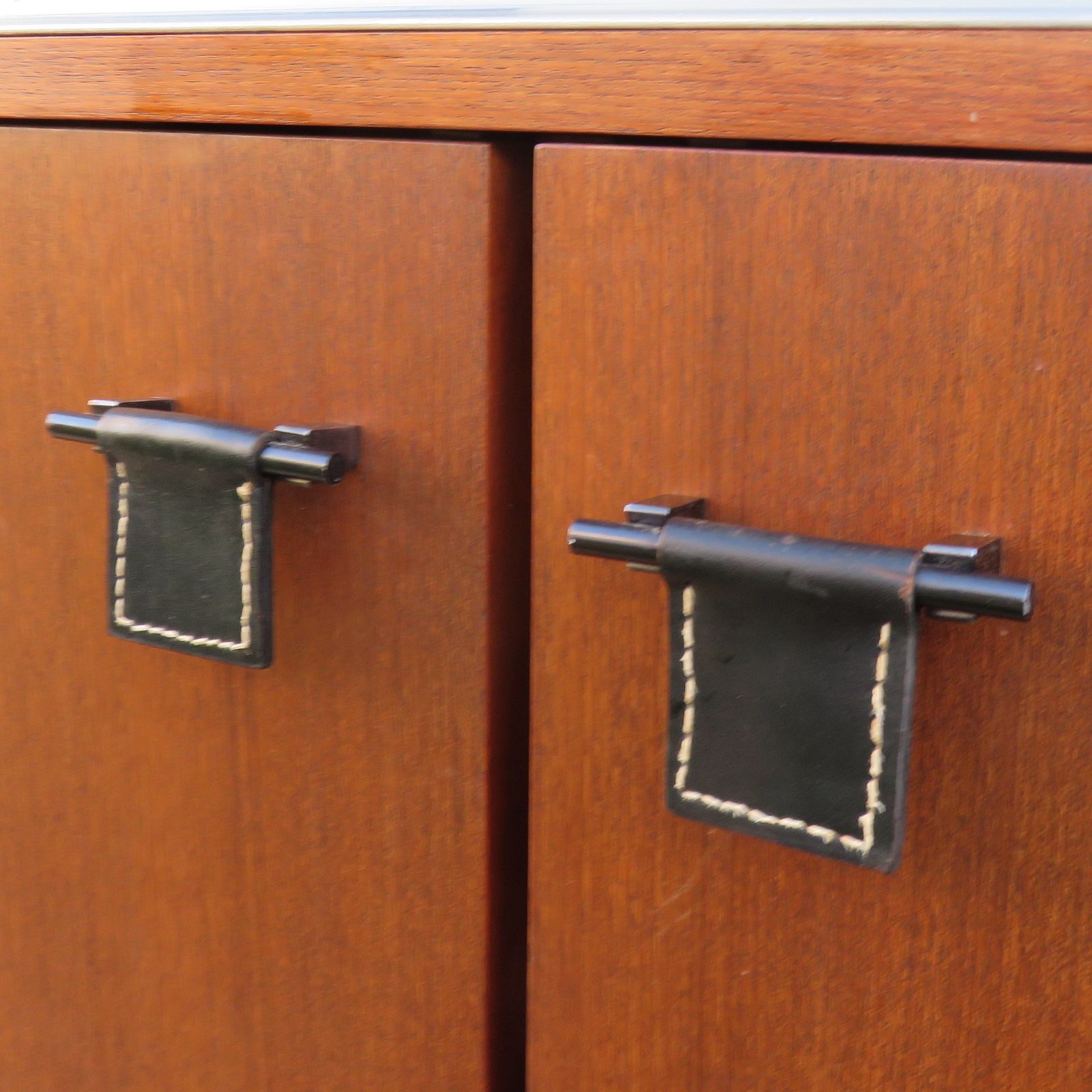 Sideboard With Ood And Glass Doors. Modernist Style. France 1955 photo buy