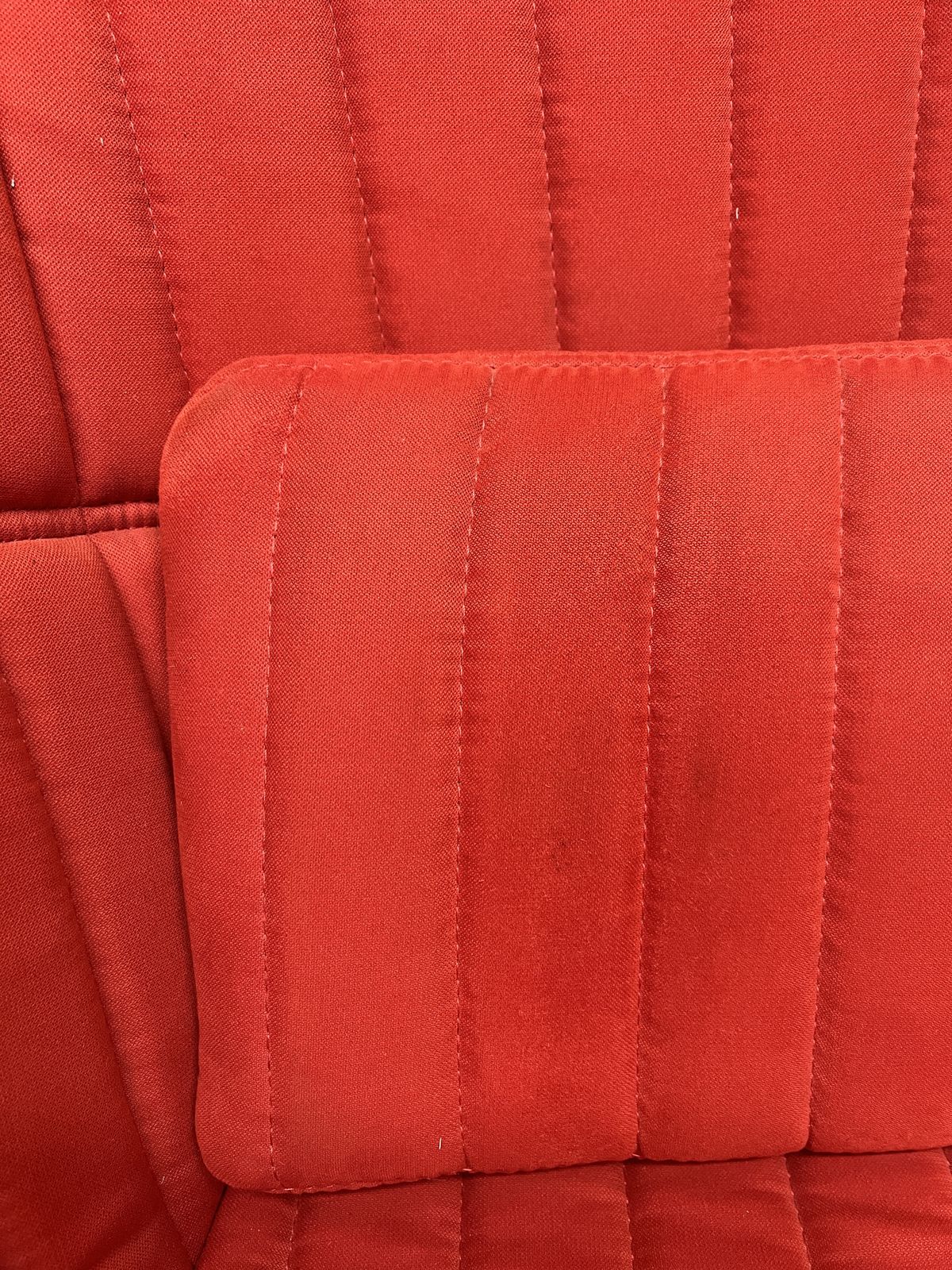 Ligne Roset Red Facett Armchair Design By R. & E. Bouroullec photo furniture
