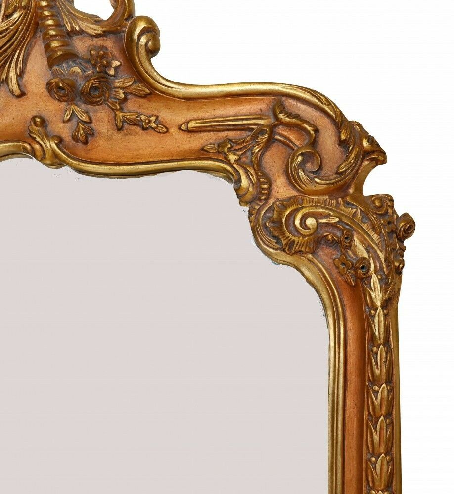 Xl Gilt Pier Mirror French Louis XV 2 Metres photo 975.0