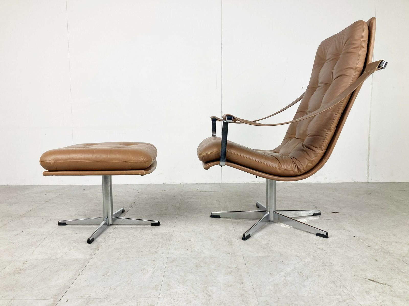 photo vintage Mid Century Lounge Chair By Geoffrey Harcourt, 1960s