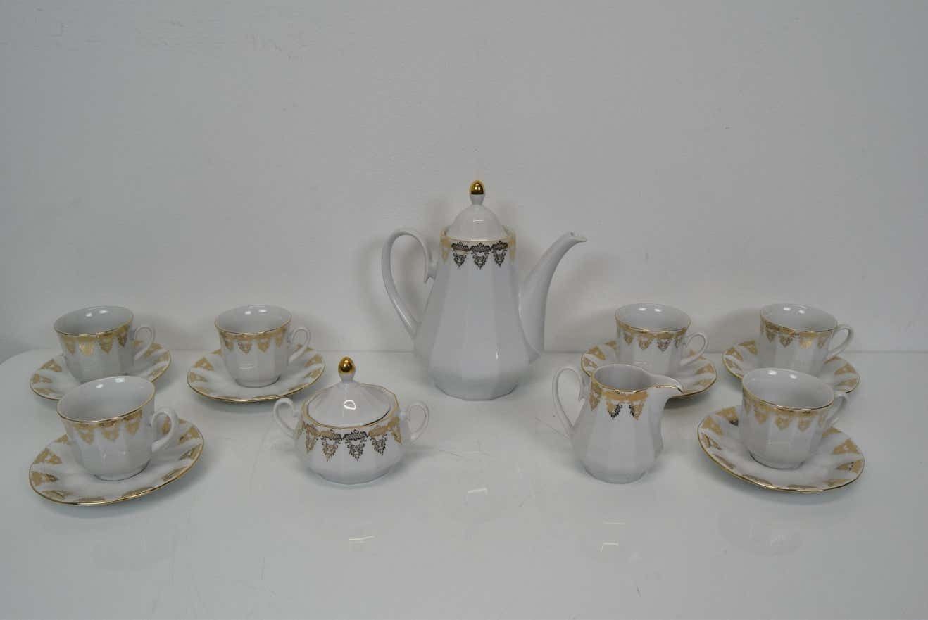 Set Porcelain For Tea Or Coffee,Carlsbad Porcealin By Company Epiag D.F. photo 404.0
